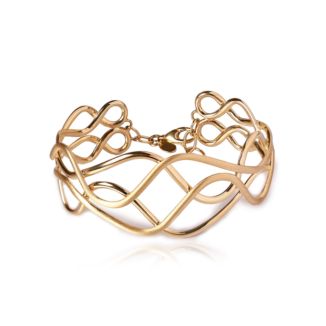 צמיד גלים רחב