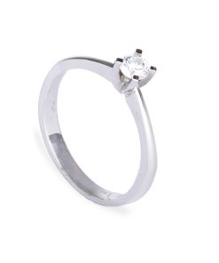 טבעת יהלום קלאסית