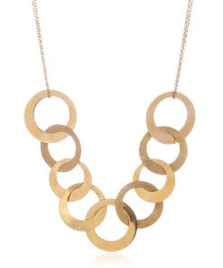 שרשרת זהב חוליות שטוחות