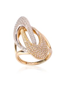 טבעת סוליטר אגס