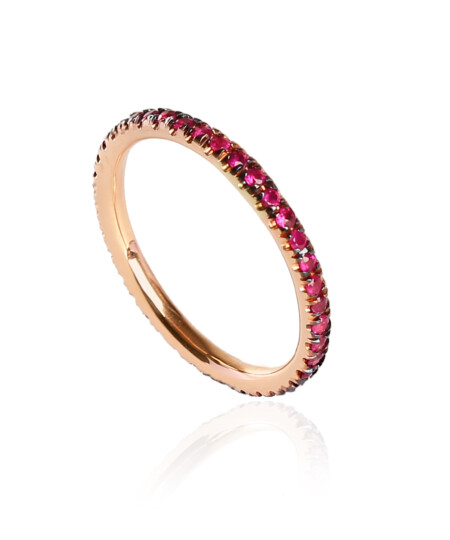 טבעת איטרניטי רובי