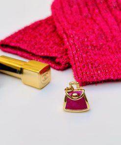 תליון תיק מוזהב