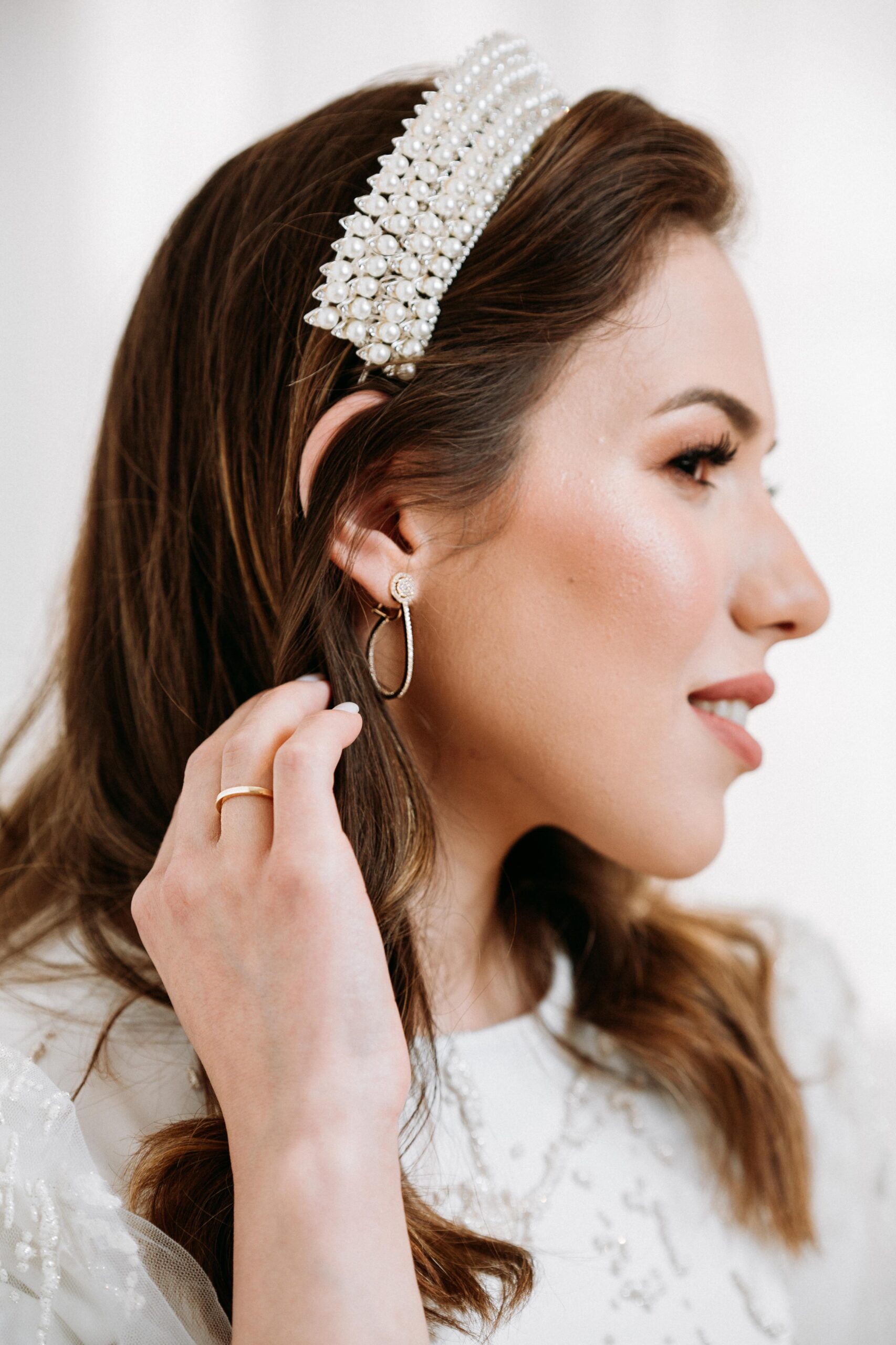 עגילי טיפה זהב