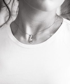 שרשרת תליון יהלומים