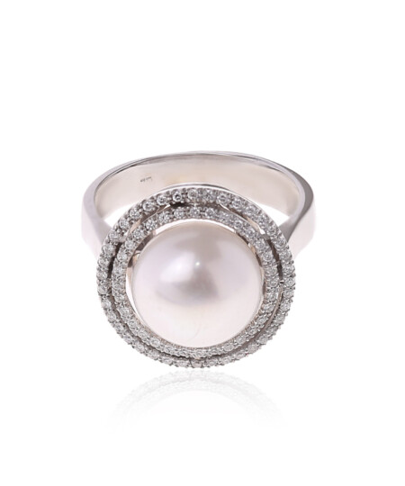 טבעת נסיכת הפנינים🤍